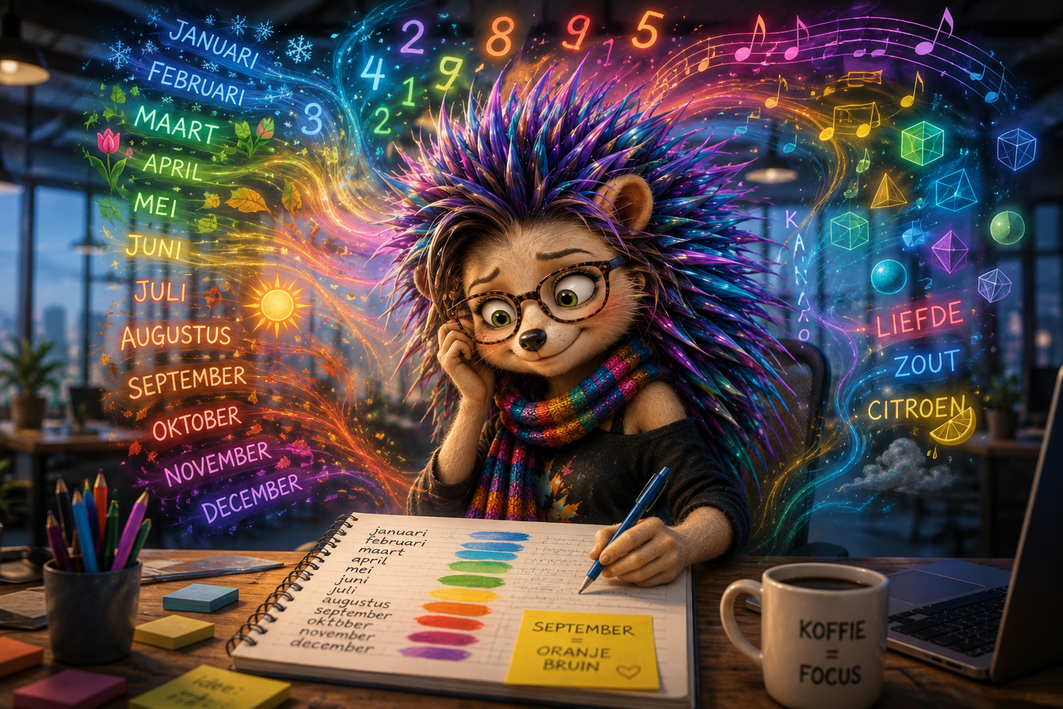 Heeft Spiky Synesthesie?